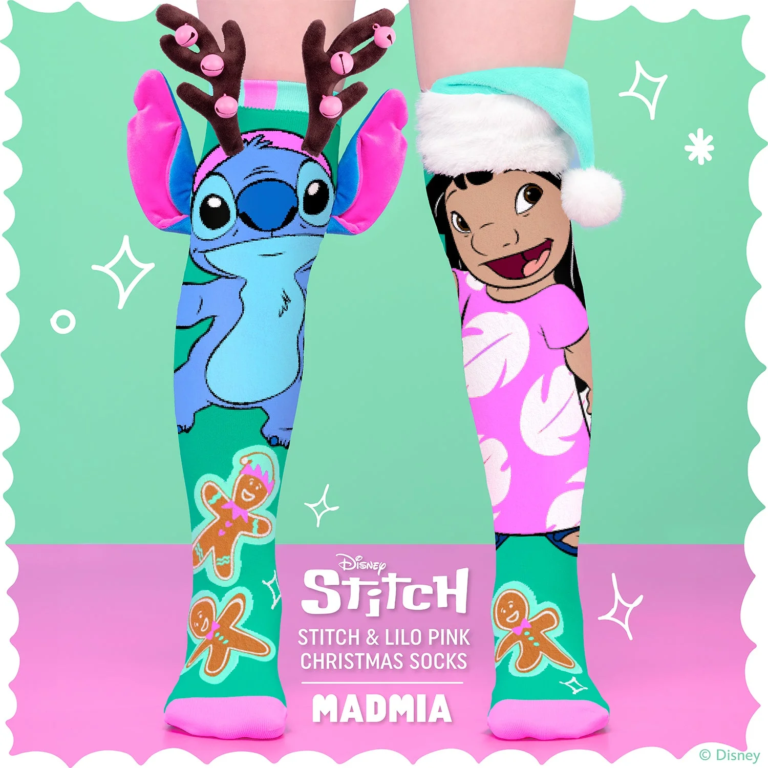LILO & STITCH'S GINGERBREAD SOCKS - Image 6