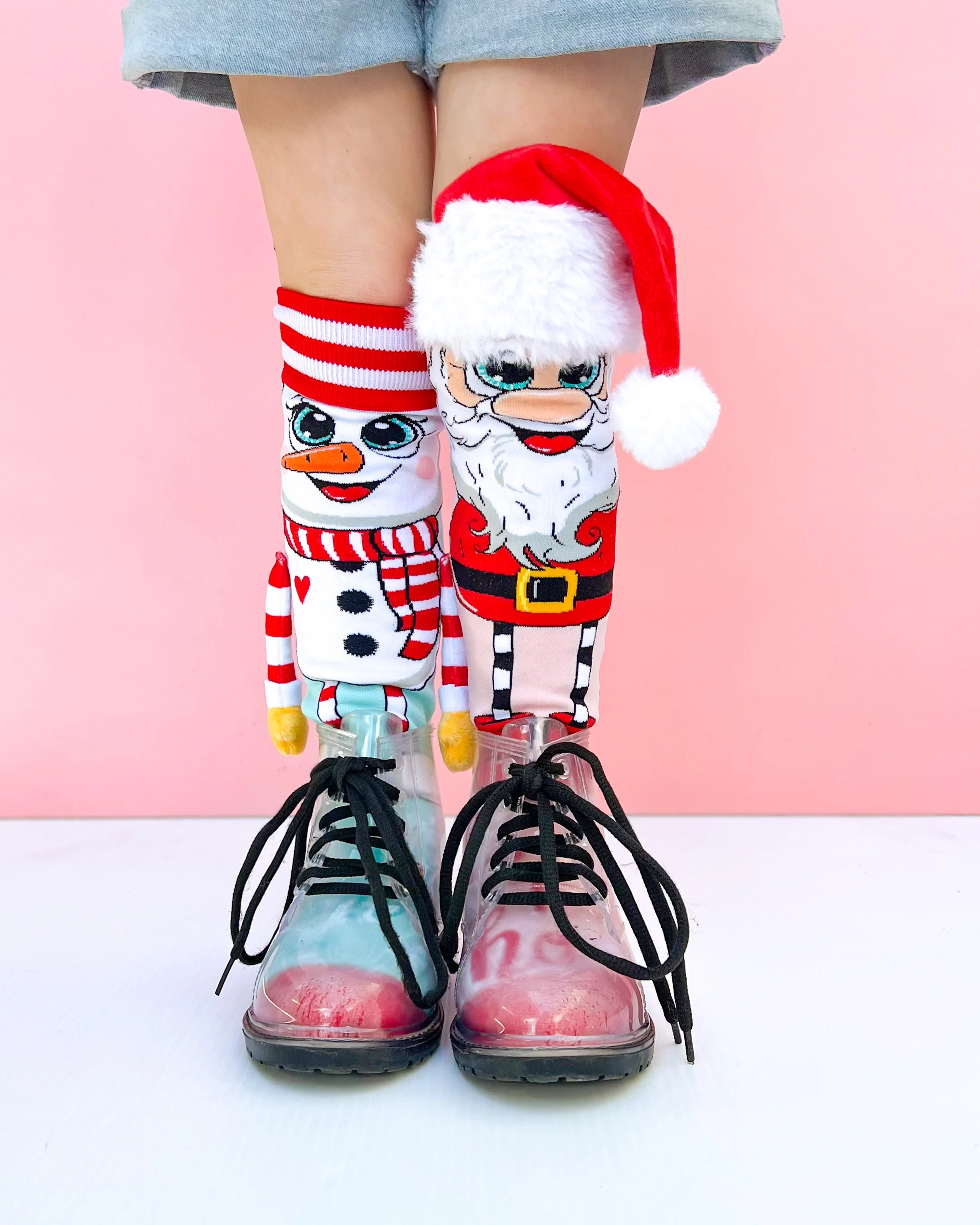 SANTA & SNOWMAN SOCKS - Image 2